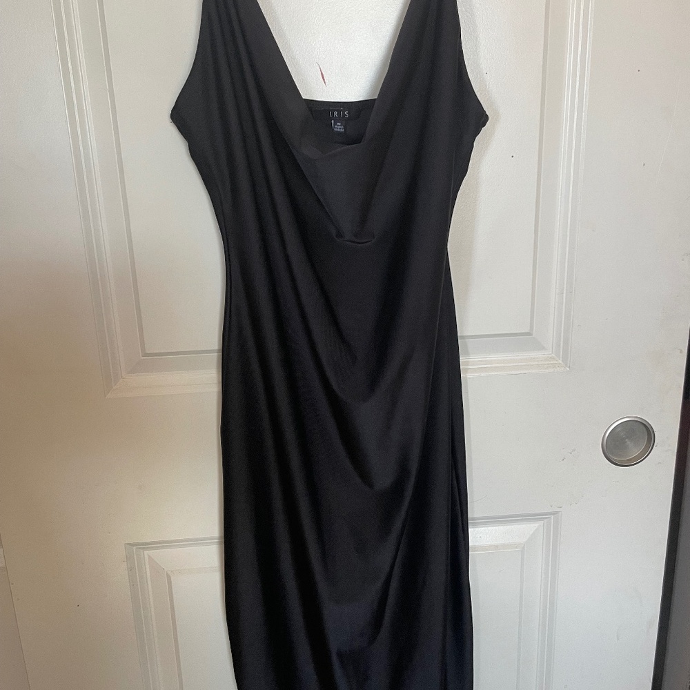 Long black dress